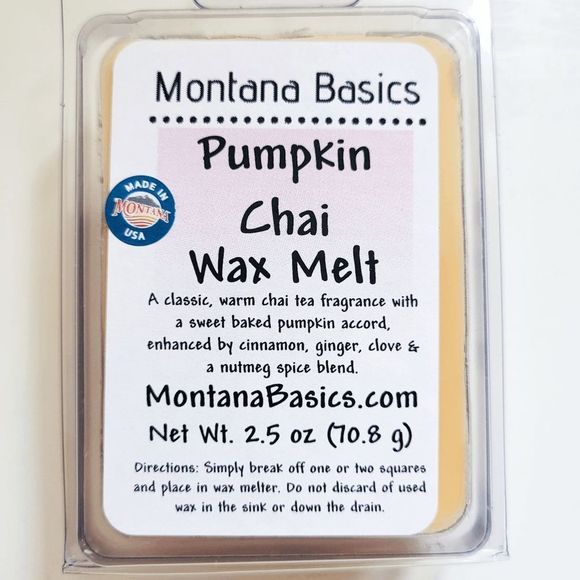 Hand Crafted Other - Pumpkin Chai - Soy Wax Melt